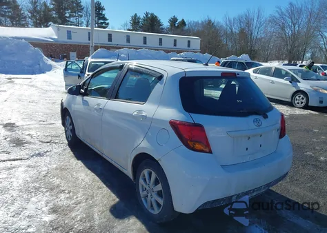 2015 Toyota Yaris Le из США, поврежденный, VIN VNKKTUD35FA018564